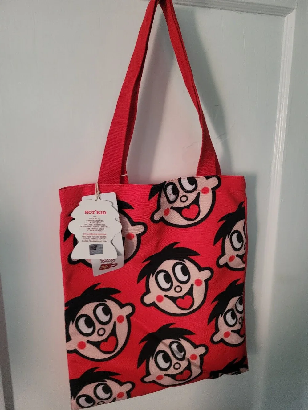 Red Kids Character Tote Bag - Unbranded